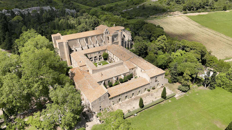 Abbaye de Valmagne - vue Drone