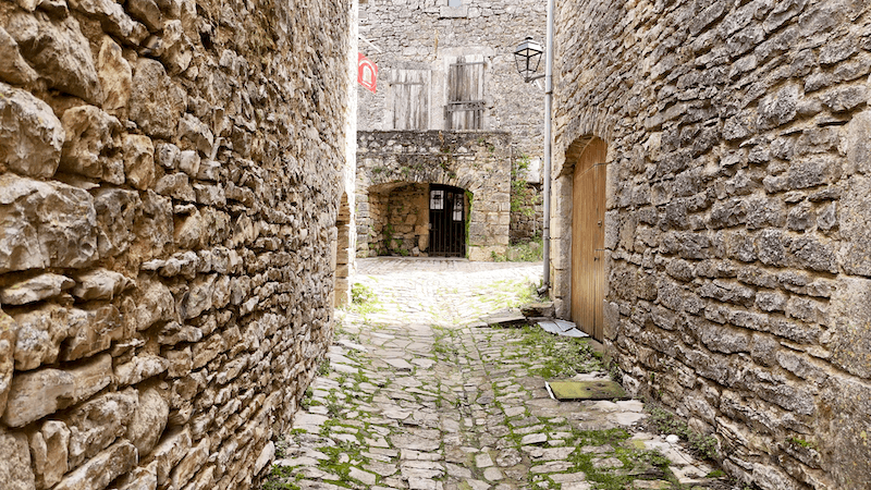 Couvertoirade - Ruelle pavée