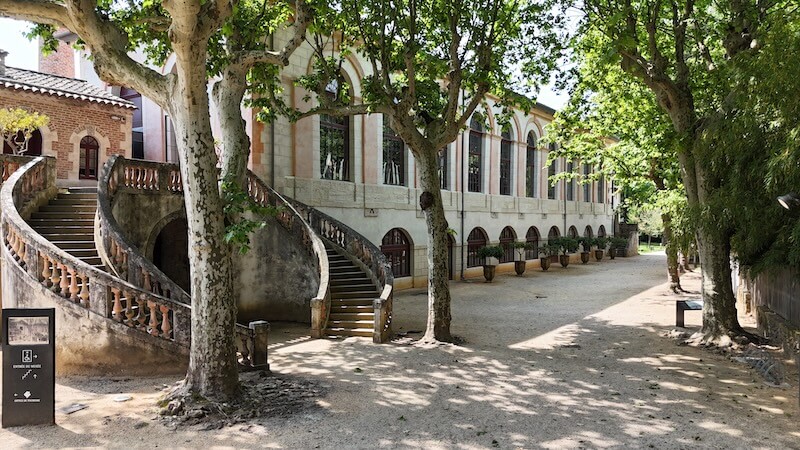 Entrée de Maison Rouge, Musée des vallées Cévenoles à Saint Jean du Gard