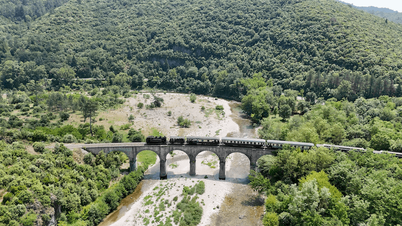 Train à vapeur des Cévennes - Gard - Anduze