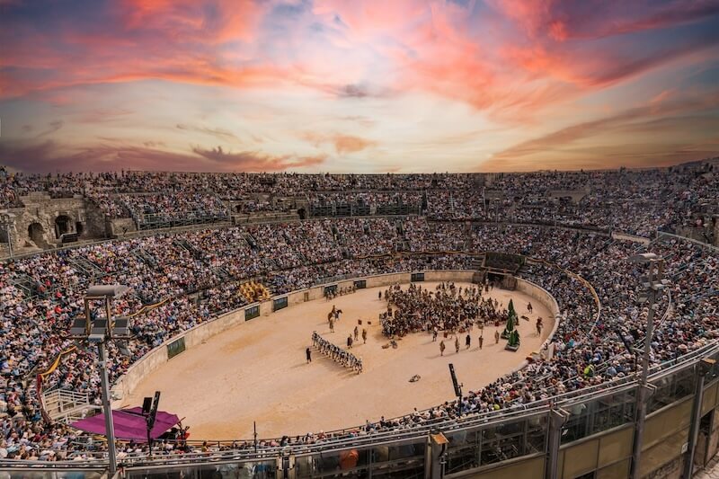 LES JOURNEES ROMAINES DE NÎMES 2025 - Arènes de Nîmes ©YourWolfAgency